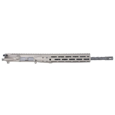 LWRC ICDI M-LOK Direct Impingement 5.56mm NATO 16.1\" 1:7\" 1/2x28 Bbl Tungsten Grey Complete Upper Receiver ICDIU5TG16ML