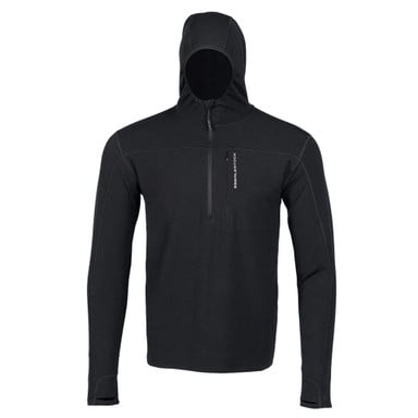 Eberlestock Lochsa Merino 1/2 Zip Hoody Black Medium L12BM