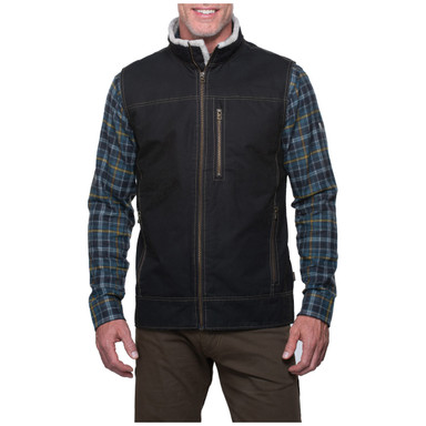 Kuhl Burr Lined Vest Espresso Men's Size S 1057-ES-M-S