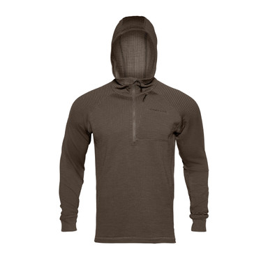 First Lite Men's ThermaGrid Merino Hoody Morel XL MBTGHMRXL