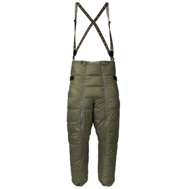 First Lite Men's Whitecloud Down Bib Conifer SM MBWCBCNSM