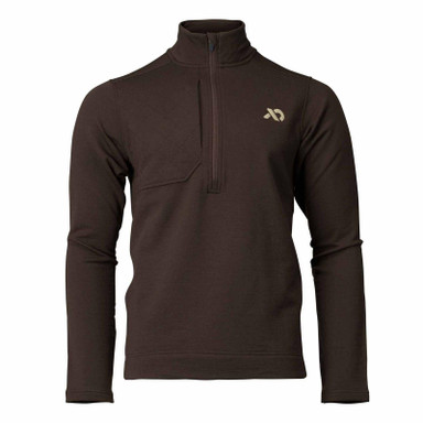 First Lite Men's Rugged Wool Quarter Zip Terra XL MTRWQTRXL