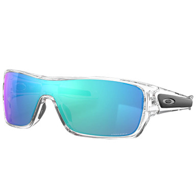 Oakley Turbine Rotor Polished Clear w/PRIZM Sapphire Lenses OO9307-2932