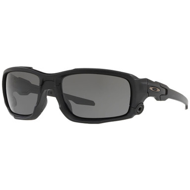 Oakley SI Ballistic Shocktube Matte Black w/Grey Polarized Lenses OO9329-09