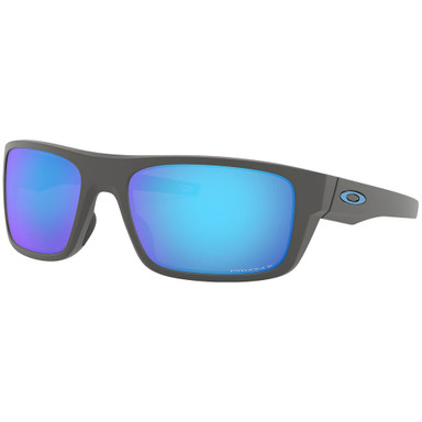 Oakley Drop Point Matte Dark Gray w/PRIZM Sapphire Polarized Lenses OO9367-0660