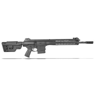 LWRC REPR MKII 7.62mm NATO 16.1\" 5/8x24 1:10\" Spiral Fluted Bbl Black CA Compliant Rifle REPRMKIIR7BF16SCCAC