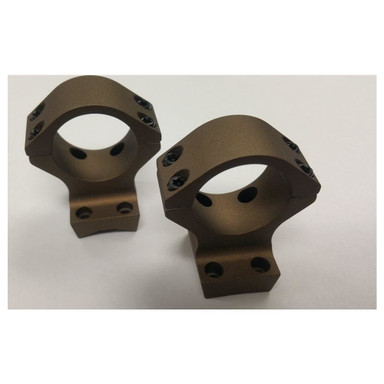 Talley 1" X-Bolt (20 MOA, Short/Super Short Action) (Med) (Smoke Bronze) Alloy Lt. Wt. Ring Base Combo SB940735SM