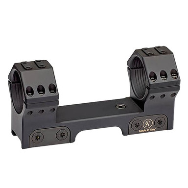 Contessa Simple Black Tactical Fixed Monolithic 1\" Mount w/Level SBTFX04