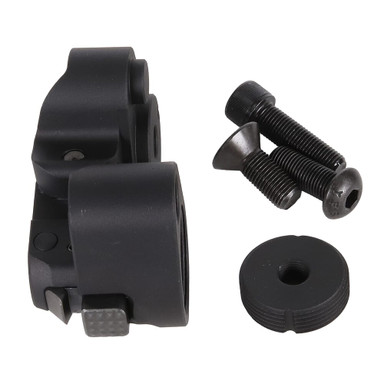 MDT Fixed to Fixed 2 Way Locking Blk Folding Stock Adapater 102616-BLK