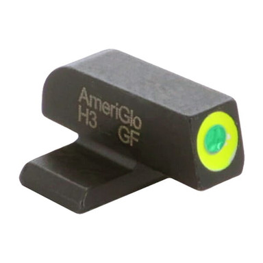 Ameriglo Green Tritium w/LumiGreen Outline .22\"H .14\"W #8 Front Sight for Most Sig/Springfield Models SG-212-220-G