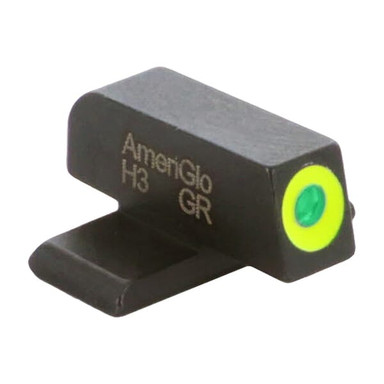 Ameriglo Green Tritium w/LumiGreen Outline .23\"H .14\"W #6 Front Sight for Most Sig/Springfield Models SG-212-230-G