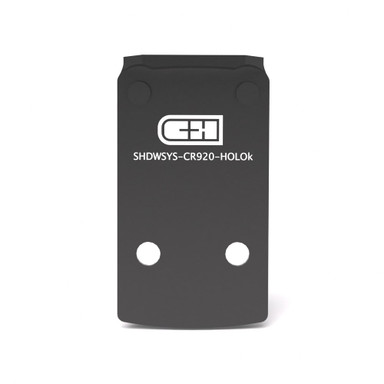 C&H Precision Shadow Systems CR920 Plate For Holosun 407K/507K, Trijicon RMSC, Vortex Ccw, C&H (EDC/EDC Enclosed) SHDWSYS-CR920-HOLOK - Main Image
