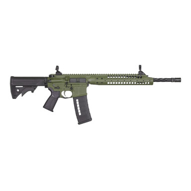 LWRC SIX8 A5 6.8 SPC 14.7\" 1:10\" P&W Bbl OD Green Rifle SIX8A5RODG14P