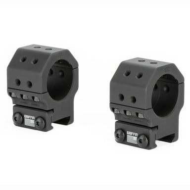 Griffin Armament 30mm SPRM Rings 1.06\" Height 0MOA Mount SMR1.06H30MM