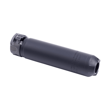 Surefire Socom 4 Series 5.56 6.4\" Low Back Pressure Black Suppressor (NFA) SOCOM556-RC4-BK