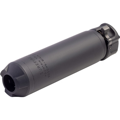 Surefire Socom 4 Series 6mm 5.9\" Low Back Pressure Black Suppressor (NFA) SOCOM6-MINI4-BK
