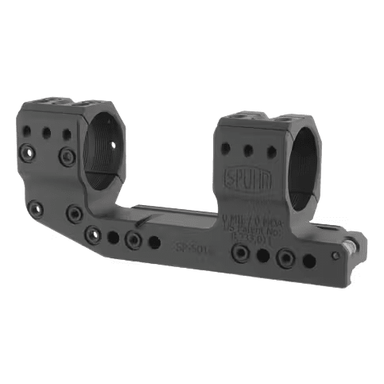 Spuhr Steel Side Clamp Picatinny Cantilever Scope Mount 35mm H38mm/1.5\" 0MIL/0MOA PIC SP-5016M