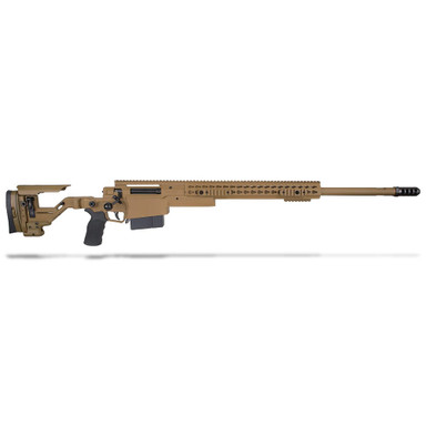 Accuracy International AXSR .300 PRC 27\" 3/4\"-24 Threaded Bbl Dark Earth Folding Rifle w/Brake SR30P27MDE