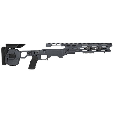 Cadex Defense Dual Strike Sniper Grey Rem 700 SA Standard Folding 20 MOA for DSSF 3.055\" Chassis STKDL-REM-RH-SA-R-20-B-GRY