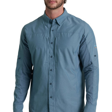 Kuhl Airspeed Long Sleeve Dusk Blue Men's 7464-DKBL-M