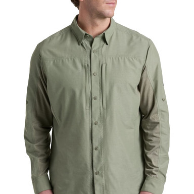 Kuhl Airspeed Long Sleeve Feather Grey Men's 7464-FTGR-M