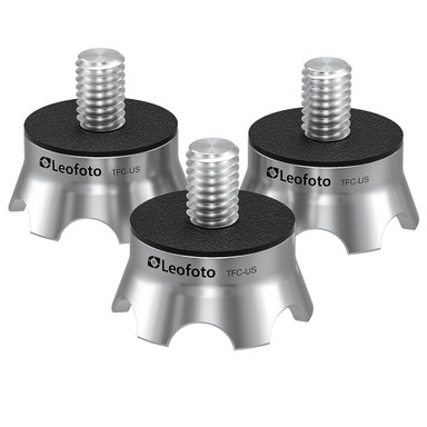 Leofoto TFC-US 3pc Tripod Claw Feet w/3/8\" Thread TFC-US