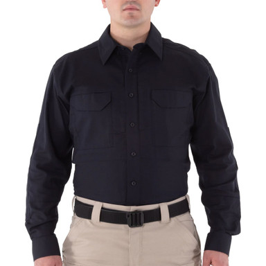 First Tactical Men's V2 Tactical Long Sleeve Shirt Midnight Navy 111006-729 - Main Image