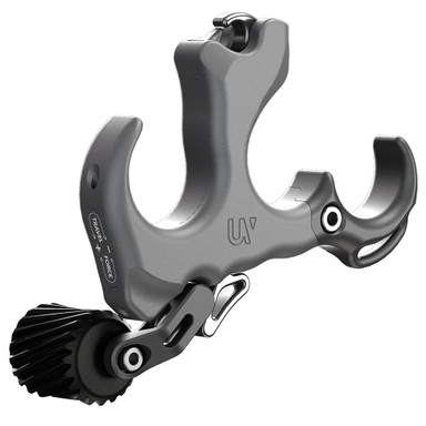 UltraView UV Button Medium Smoke Grey Aluminium Release UVBR-04000