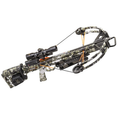 Wicked Ridge Rampage XS Peak Camo Crossbow w/ACUdraw & Pro-View Scope WR23015-4522