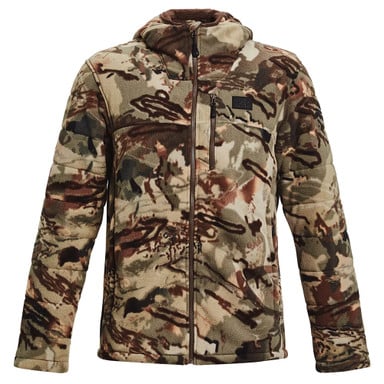 Under Armour Whitetail Rut Windproof Jacket UA Forest All Season Camo/Black XXL 1378817-994008