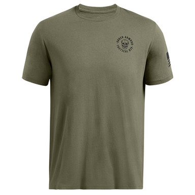 Under Armour Tactical Division Short Sleeve Shirt Marine OD Green XXL 1386724-390006