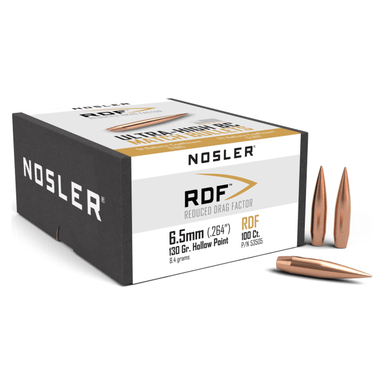 Nosler RDF RDF - 6.5mm 130g HPBT (100ct) Bullets 53505