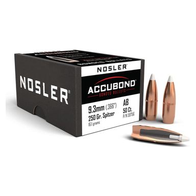 Nosler AccuBond AB - 9.3mm 250g SP C770 (50ct) Bullets 59756