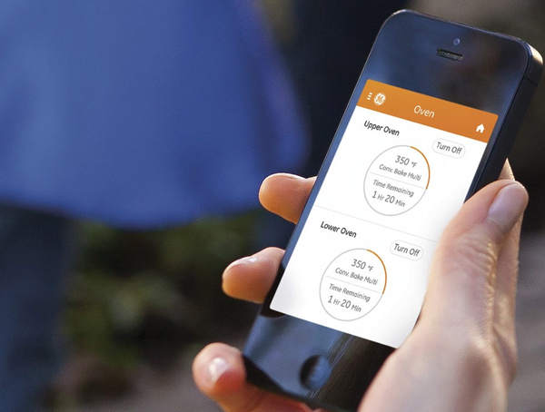 First connected oven app