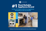 GE Appliances Named #1 Most Reliable by J.D. Power in 2025