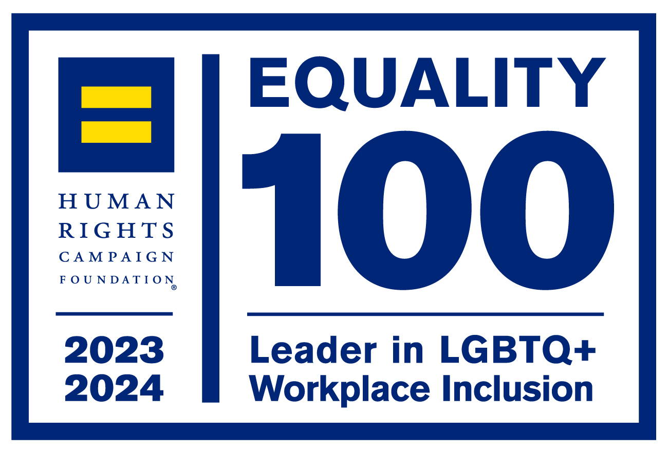 Best Places to Work for LGBTQ Equality.