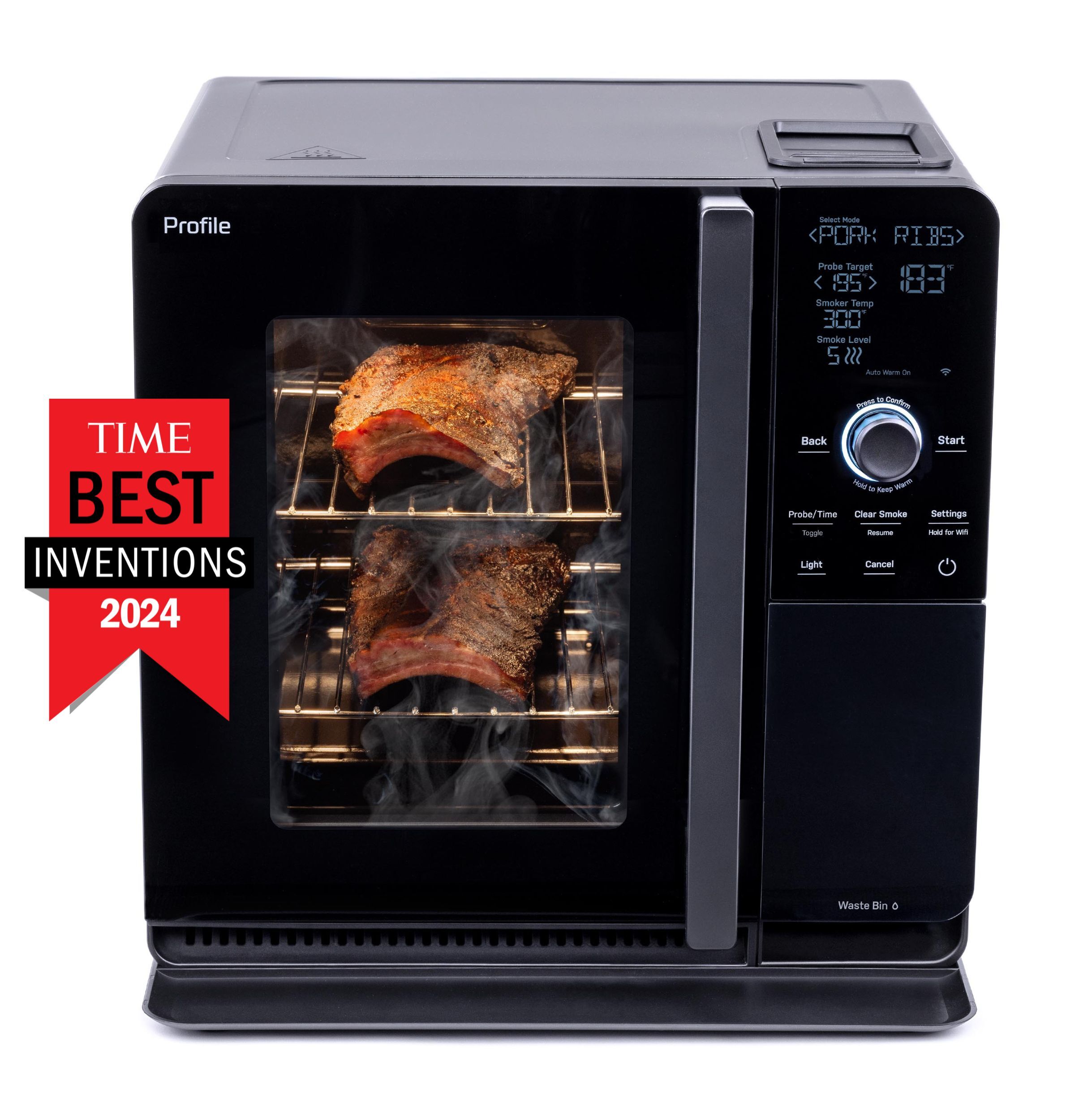 GE Profile™ Smart Indoor Smoker with Active Smoke Filtration