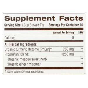 Traditional Medicinals Organic Herbal Tea - Ginger - Case Of 6 - 16 Count Traditional Medicinals Organic Herbal Tea - Ginger - Case Of 6 - 16 Count