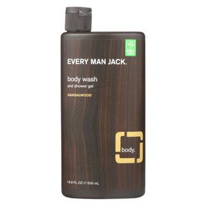 Every Man Jack Body Wash Sandalwood - Case Of 16.9 - 16.9 Fl Oz. Every Man Jack Body Wash Sandalwood - Case Of 16.9 - 16.9 Fl Oz.