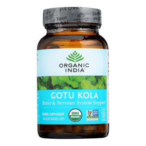 Organic India Tulsi Wellness Supplements, Gotu Kola - 1 Each - 90 Vcap Organic India Tulsi Wellness Supplements, Gotu Kola - 1 Each - 90 Vcap