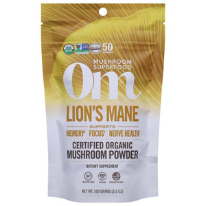 Om Organic Mushroom Powder  - 1 Each - 3.5 Oz