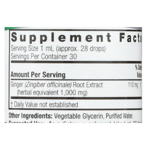 Nature's Answer - Ginger Root Alcohol Free - 1 Fl Oz Nature's Answer - Ginger Root Alcohol Free - 1 Fl Oz