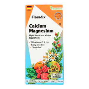 Floradix - Calcium Magnesium Liquid - 1 Each 1-17 Fz Floradix - Calcium Magnesium Liquid - 1 Each 1-17 Fz