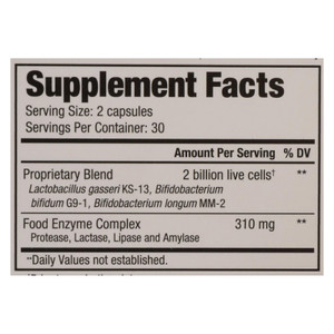 Kyolic - Kyo-dophilus With Enzymes Digestion - 60 Capsules Kyolic - Kyo-dophilus With Enzymes Digestion - 60 Capsules