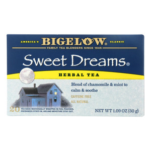 Bigelow Tea Sweet Dreams Herb Tea - Case Of 6 - 20 Bag Bigelow Tea Sweet Dreams Herb Tea - Case Of 6 - 20 Bag