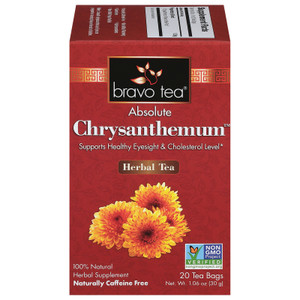 Bravo Teas And Herbs - Tea - Absolute Chrysanthemum - 20 Bag Bravo Teas And Herbs - Tea - Absolute Chrysanthemum - 20 Bag