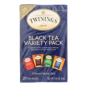 Twinings Tea Black Tea - Case Of 6 - 20 Bags Twinings Tea Black Tea - Case Of 6 - 20 Bags