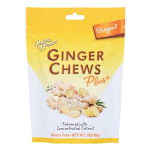 Prince Of Peace - Ginger Chews Plus Orignial - Case Of 6-3 Oz Prince Of Peace - Ginger Chews Plus Orignial - Case Of 6-3 Oz