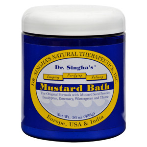 Dr. Singha's Mustard Bath - 16 Oz Dr. Singha's Mustard Bath - 16 Oz