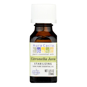 Aura Cacia - Pure Essential Oil Citronella Java - 0.5 Fl Oz Aura Cacia - Pure Essential Oil Citronella Java - 0.5 Fl Oz